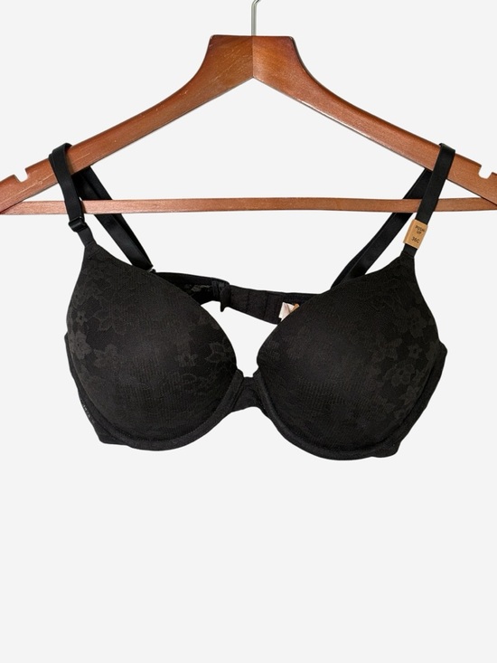 PINK Victoria's Secret Other - NWT Victoria's Secret PINK Wear Everywhere Push-Up Bra • 36C • Black Lace